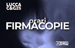 I firmacopie di Lucca Comics 2025